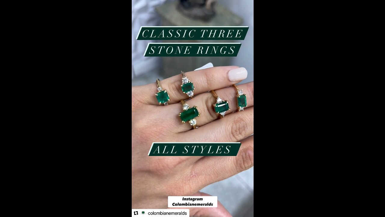 Classic and personalized Types of emerald Engagement Rings - Shop Engagement Rings By Style