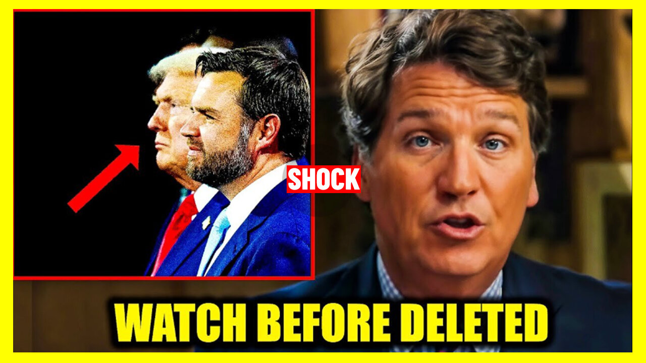 Tucker Carlson WARNING - They Are Trying To SHUT ME UP for Sharing This With You..