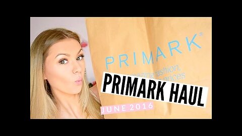 TRY ON PRIMARK HAUL