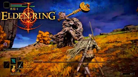 Elden Ring - Boss Fight - Erdtree Avatar - Liurnia Southwest, Lirnia of the Lakes