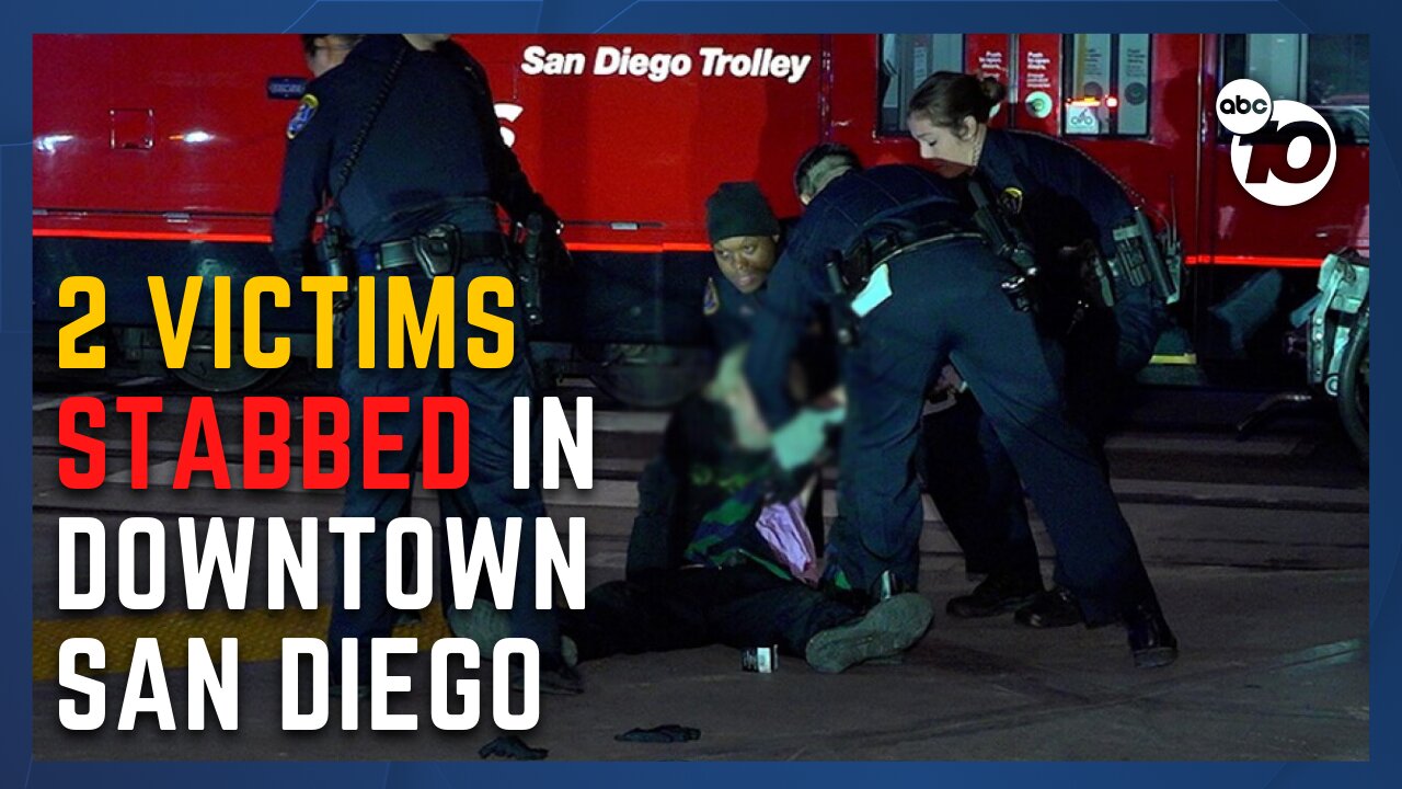 Attempted robbery in downtown San Diego leads to knife fight, 1 arrested