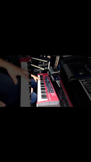Keyboard Music África Nord Wave 2 #shorts #youtubeshorts #nord #toto #africa #synthesizer