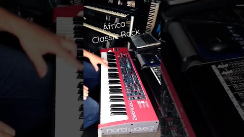 Keyboard Music África Nord Wave 2 #shorts #youtubeshorts #nord #toto #africa #synthesizer