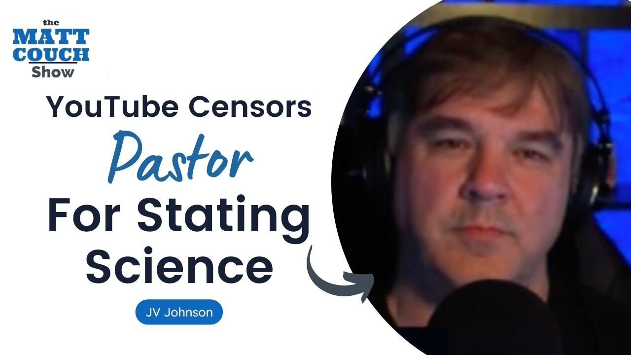 JV Johnson Discusses YouTube Censoring Pastors For Stating Biological Facts About Gender