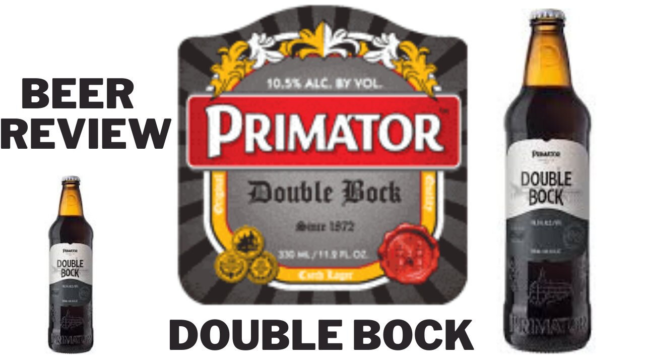 BEER REVIEW! PRIMATOR DOUBLE BOCK 10.5% CZECH REPULBIC IMPORTED!!