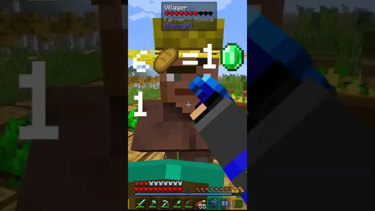 Essa troca é injusta? #shorts #minecraft