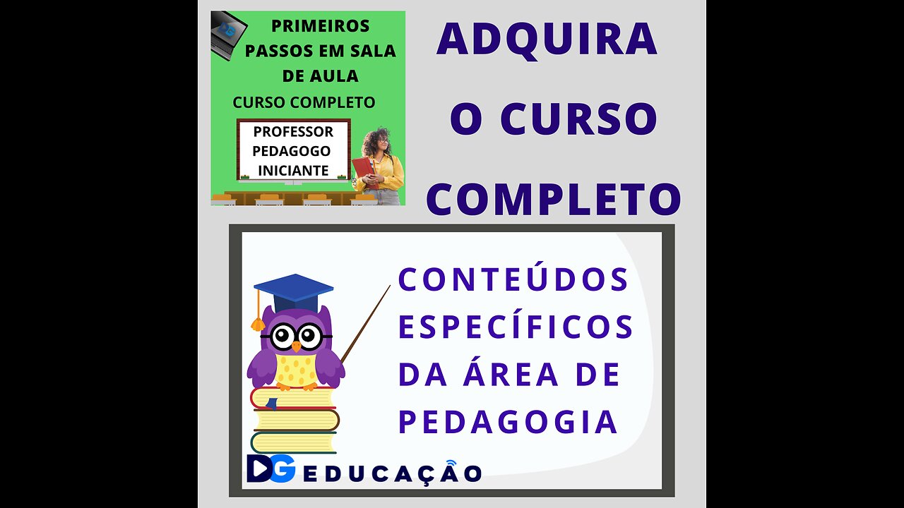 Mapas Mentais Para Concurso público/ Professor Pedagogo