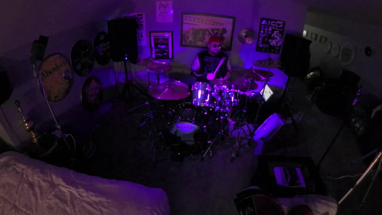 I alone, Live Drum Cover By Dan Sharp