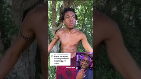 WHITE PEOPLE are 👿 okay, I know a Racist person when I see him.