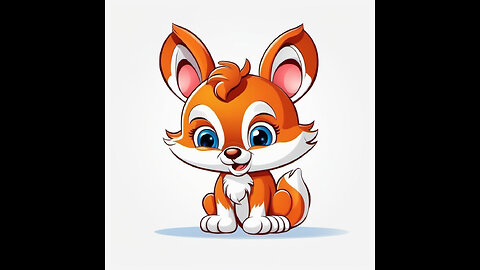 Baby fox play