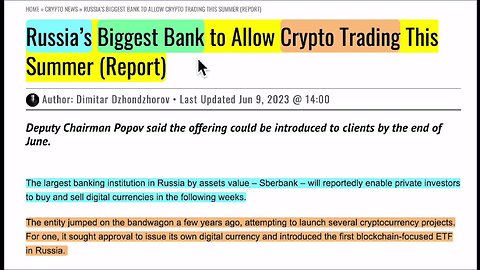 China & Russia MOVE IN on US Crypto Market! HUGE NEWS