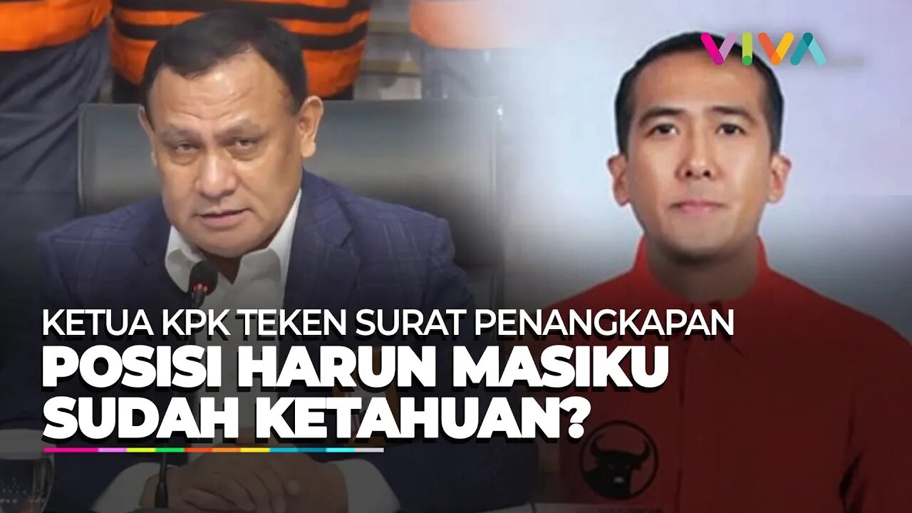 Firli Bahuri Tandatangani Surat Perintah Penangkapan Harun Masiku