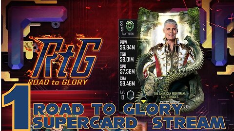 WWE SuperCard RTG Stream