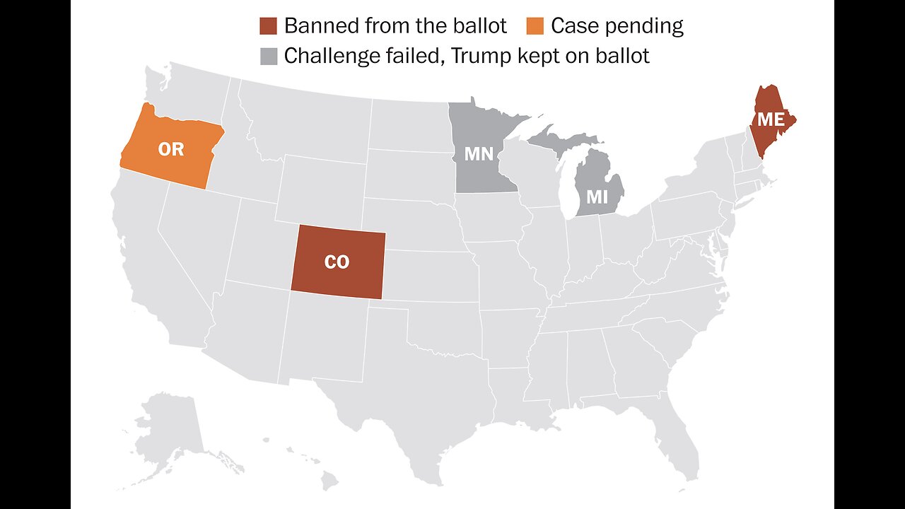 If Trump loses race because he was taken off ballot in many states I’ll denounce US citizenship!