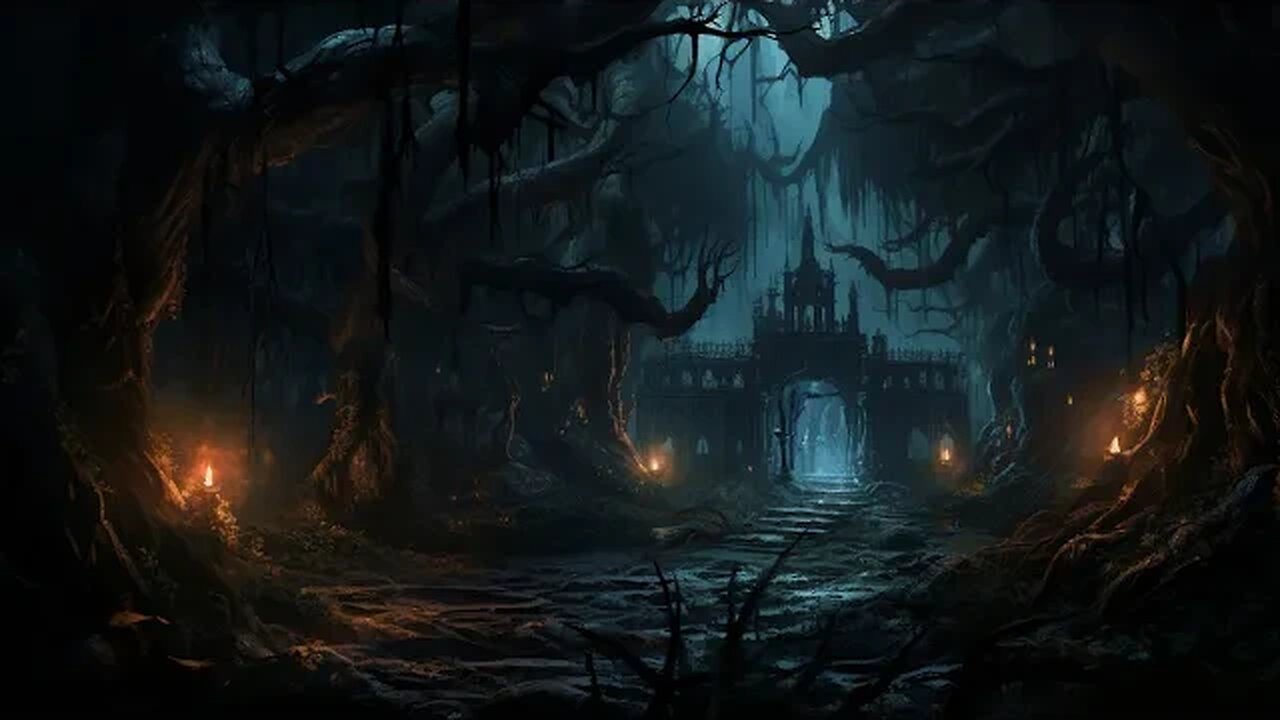 Spooky Fantasy Music - The Moaning Woods | Mysterious, Halloween Music