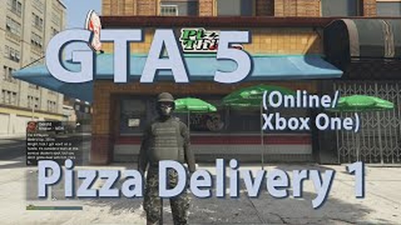 GTA 5 (Online Xbox One) Pizza Delivery 1