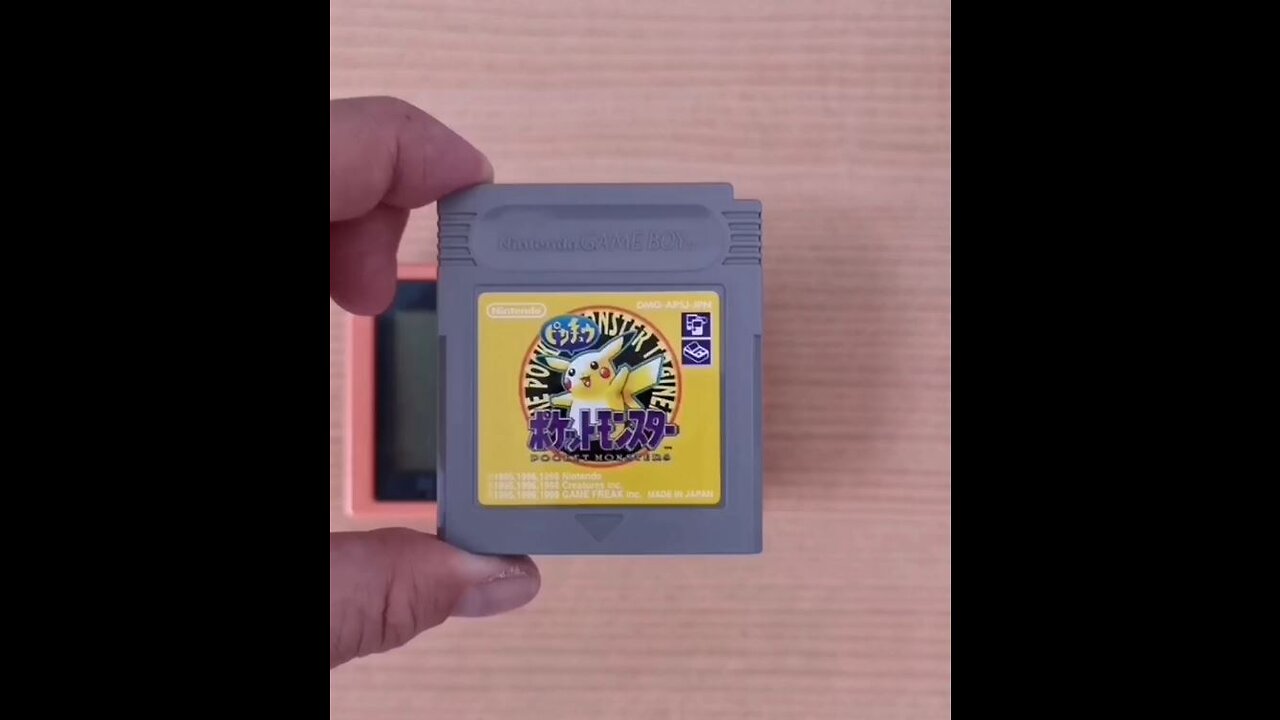 Pocket Monsters Pikachu Pokemon Yellow Version Special Pikachu Edition for the Nintendo Game Boy