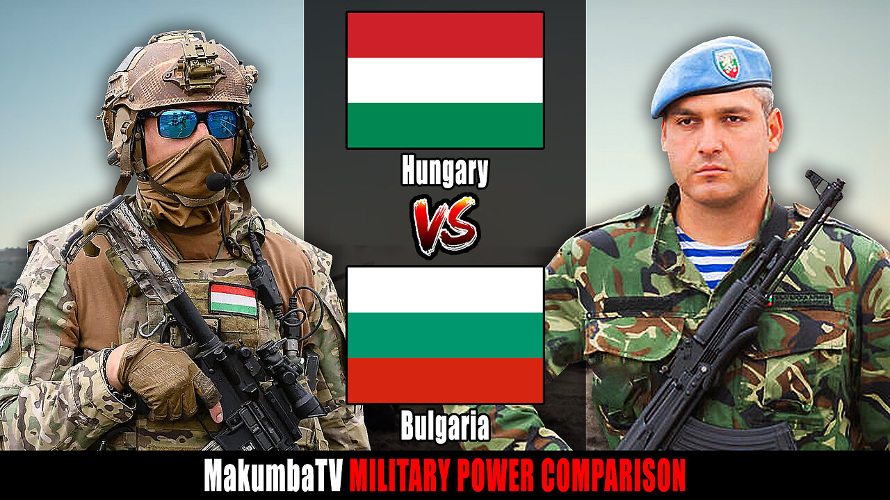 Hungary vs Bulgaria 2024 | Military Power