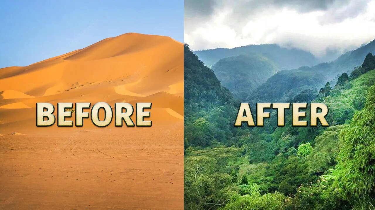 How China Turned the DESERT into FOREST...