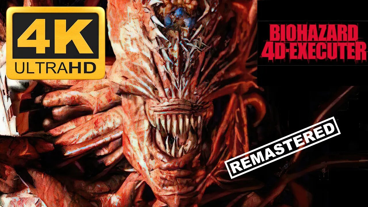 Resident Evil Biohazard 4D Executer 4K (Remastered with Neural Network AI)