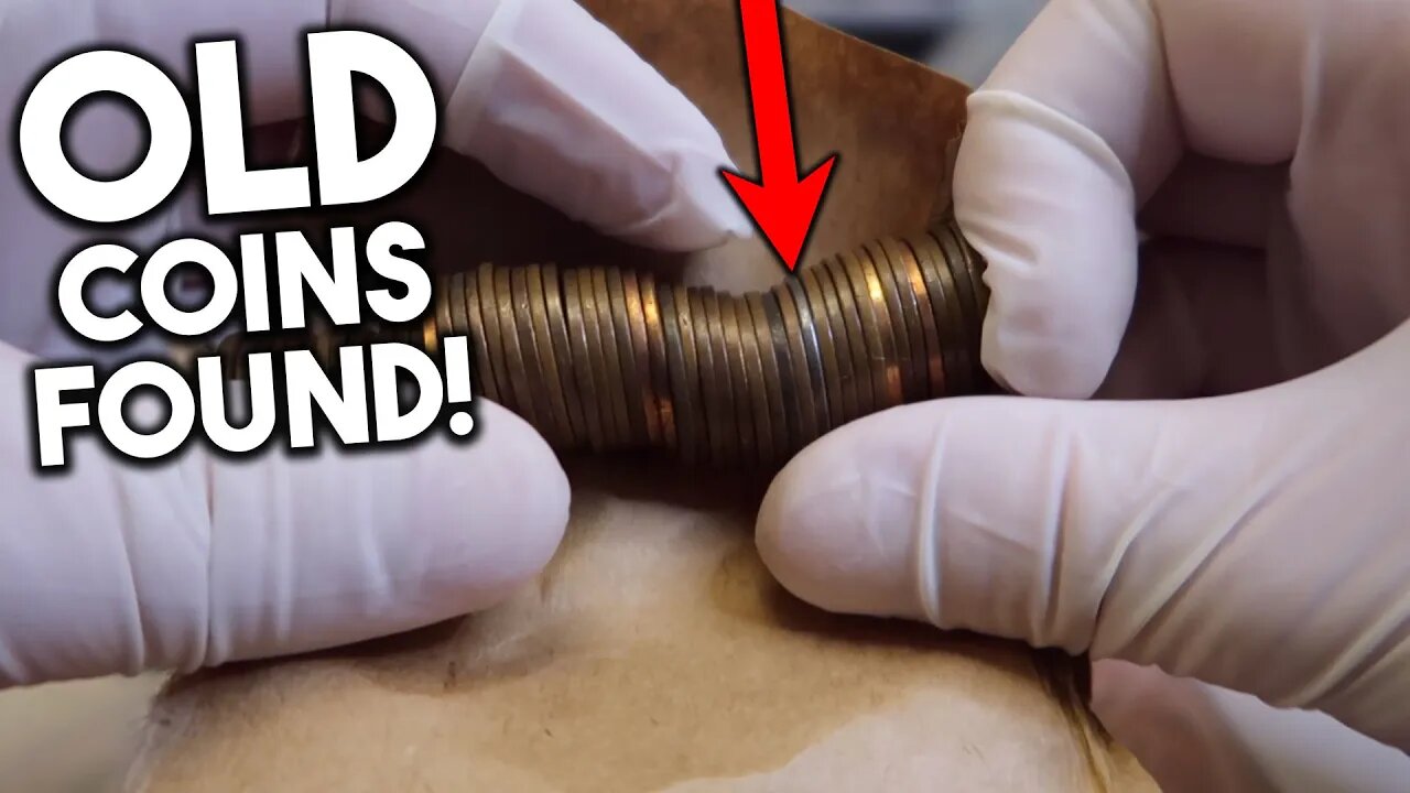 COIN HUNTING PENNIES - INDIAN HEAD CENTS FOUND!!