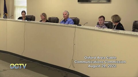 Oxford Area Cable Communication Commission 8/29/22