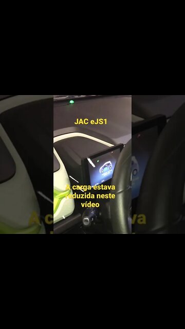 Display do JAC eJS1 enquanto carrega