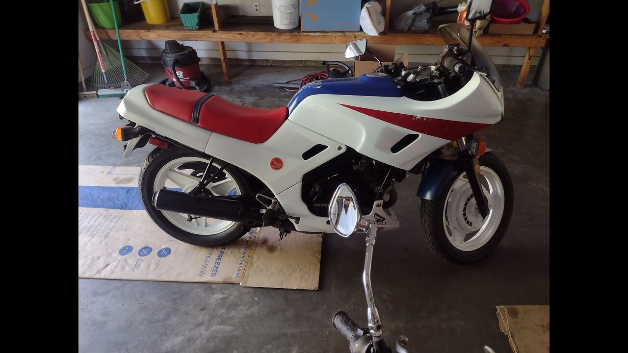 1989 Honda VTR250 Baby Interceptor