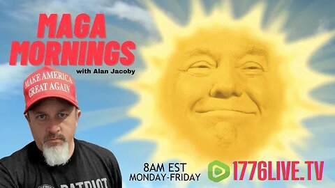 Coming Monday June 26th MAGA Mornings LIVE 8am est. Hit that FOLLOW! 