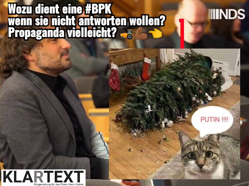 Hat Habeck die #Putin-Story im Bezug auf die #Bauernproteste schlicht frei erfunden? (NDS Re-Upload)