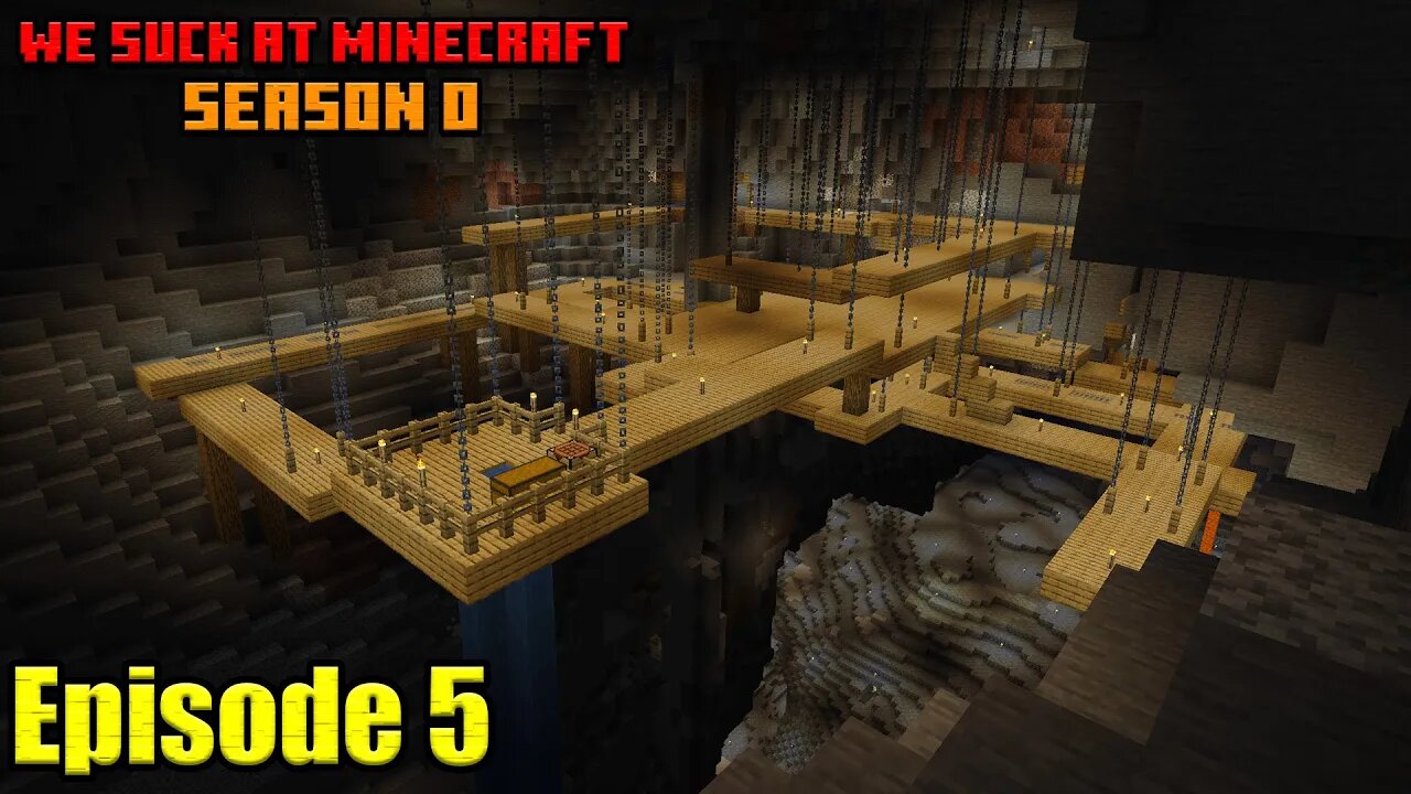 Logan's Mineshaft Base | WeSuckAtMinecraft Season 0 Ep 5
