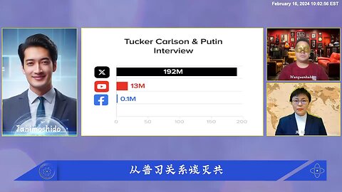 谈习近平和普京的关系 精彩尽在量子论坛第125期，欢迎大家点击链接观看：https://gettr.com/post/p30gcs1fb8f