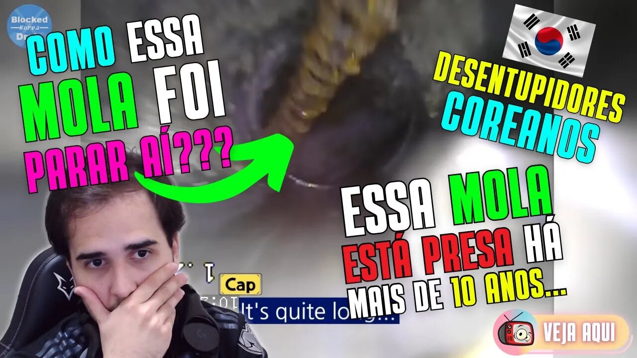 AS COISAS MAIS BIZARRAS ENCONTRADAS NO ESGOTO! Parte 1 | Desentupidores da Coreia | Veja Aqui React