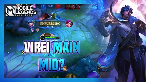 EU... EU TO JOGANDO BEM NO MID 😳😳| SÓ SNIPADA | MLBB