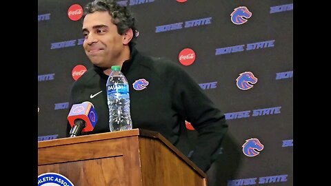 Pre Utah State Press Conference With Boise State Offensive Coordinator, Bush Hamdan 11/13/2023