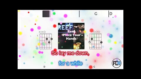 Reef - Place Your Hands - (Chords & Lyrics like a Karaoke)