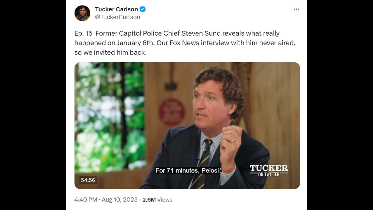 Tucker Carlson Ep. 15