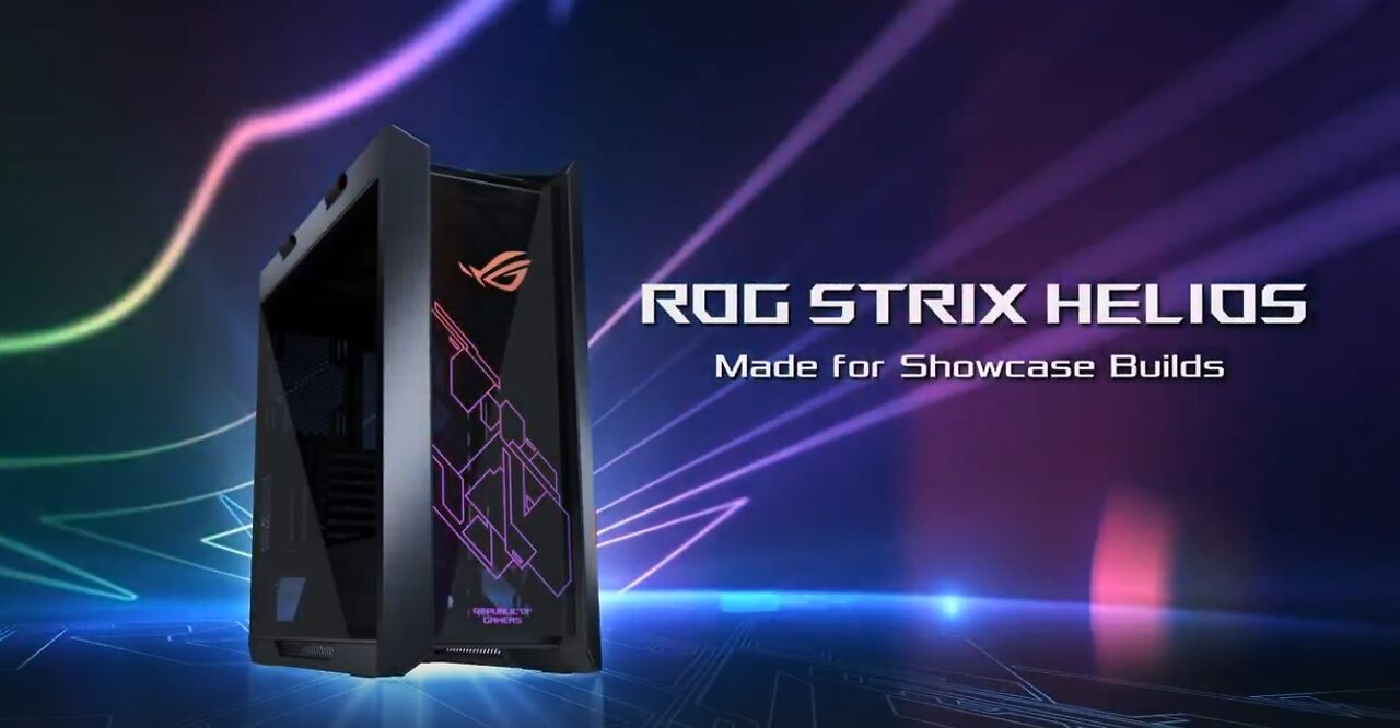 Asus ROG Strix Helios GX601 RGB Mid-Tower Computer Case