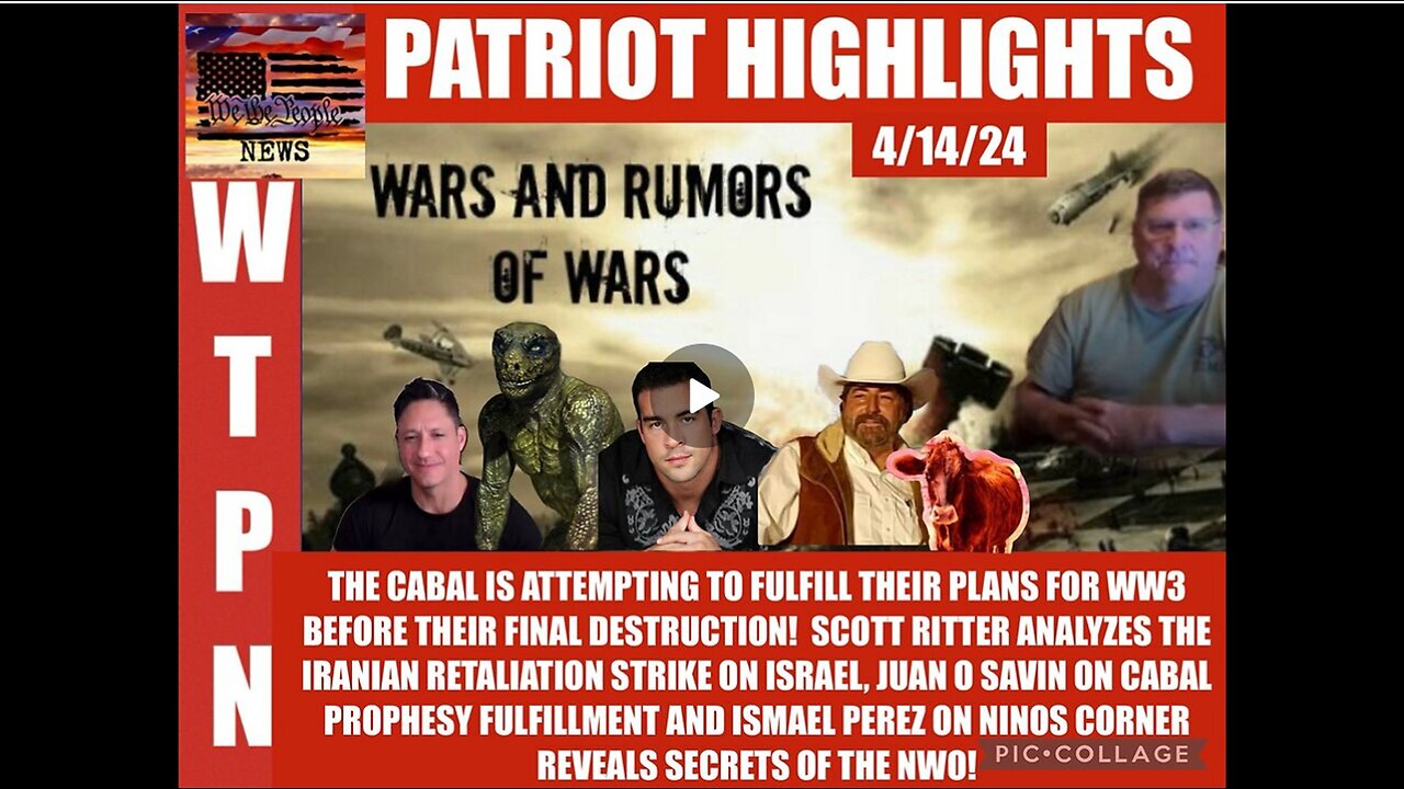 WTPN PATRIOT HIGHLIGHTS 4/14/24 (related info and links in description)