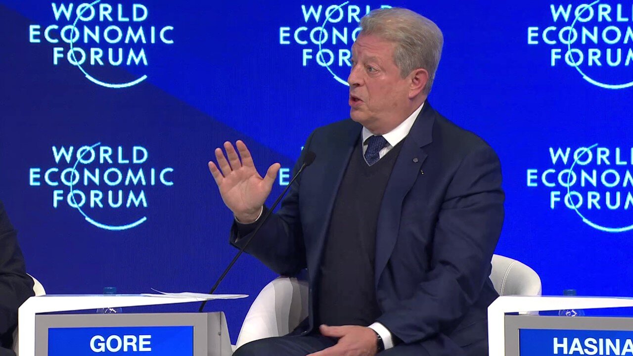 Climate-God, Al Gore, Goes Nuts At Davos 2023