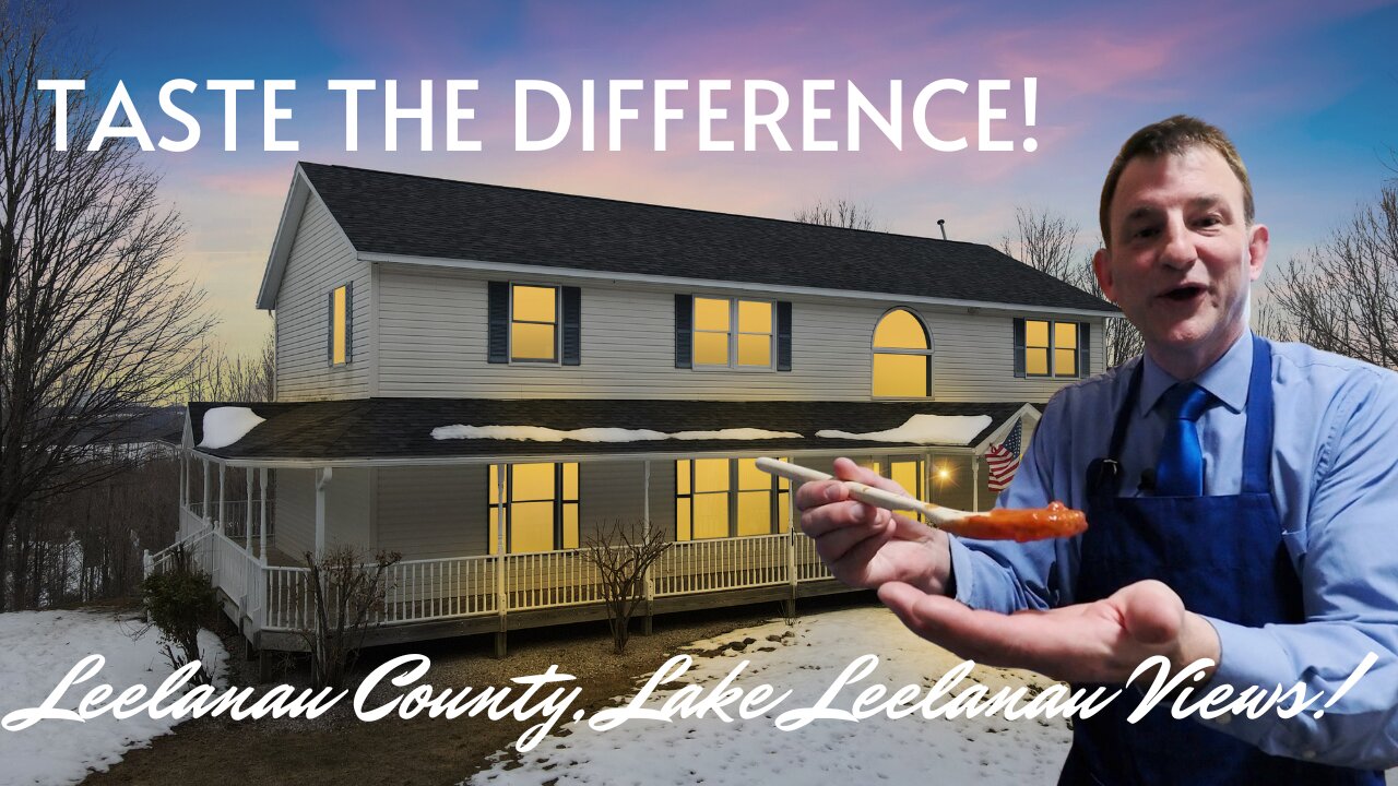 Traverse City Realtor debuts Leelanau County Home with Views of Lake Leelanau