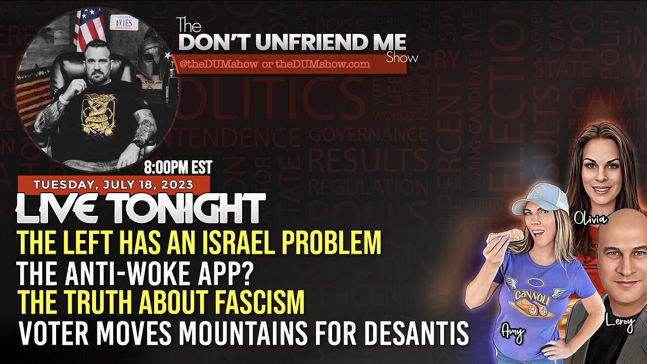 Tonight 8PM Eastern: The Don’t Unfriend Me Show Live!