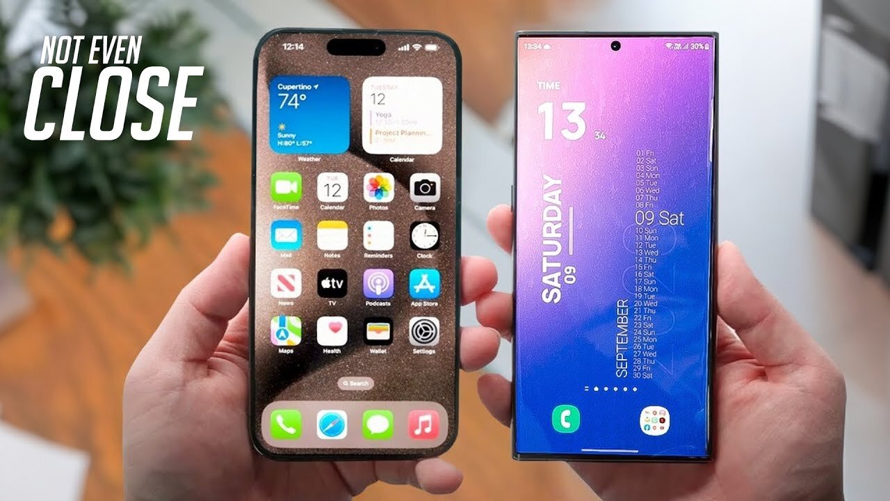 iPhone 15 Pro Max vs Samsung Galaxy S23 Ultra