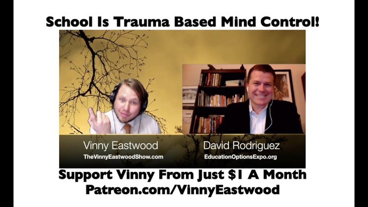 School Is Trauma Based Mind Control, David Rodriguez - 9 August 2017