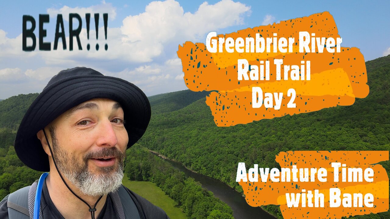 Greenbrier River Rail Trail, day 2