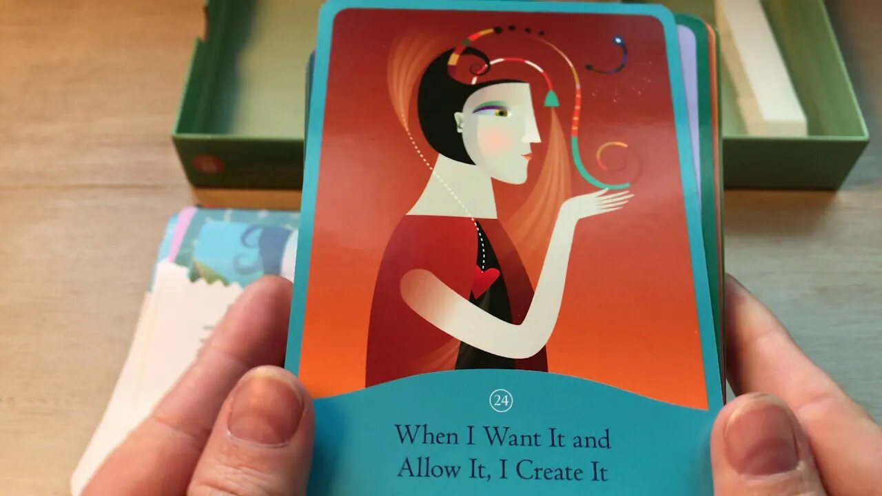 Unboxing Health And The Law Of Attraction Cards by Ester and Jerry Hicks