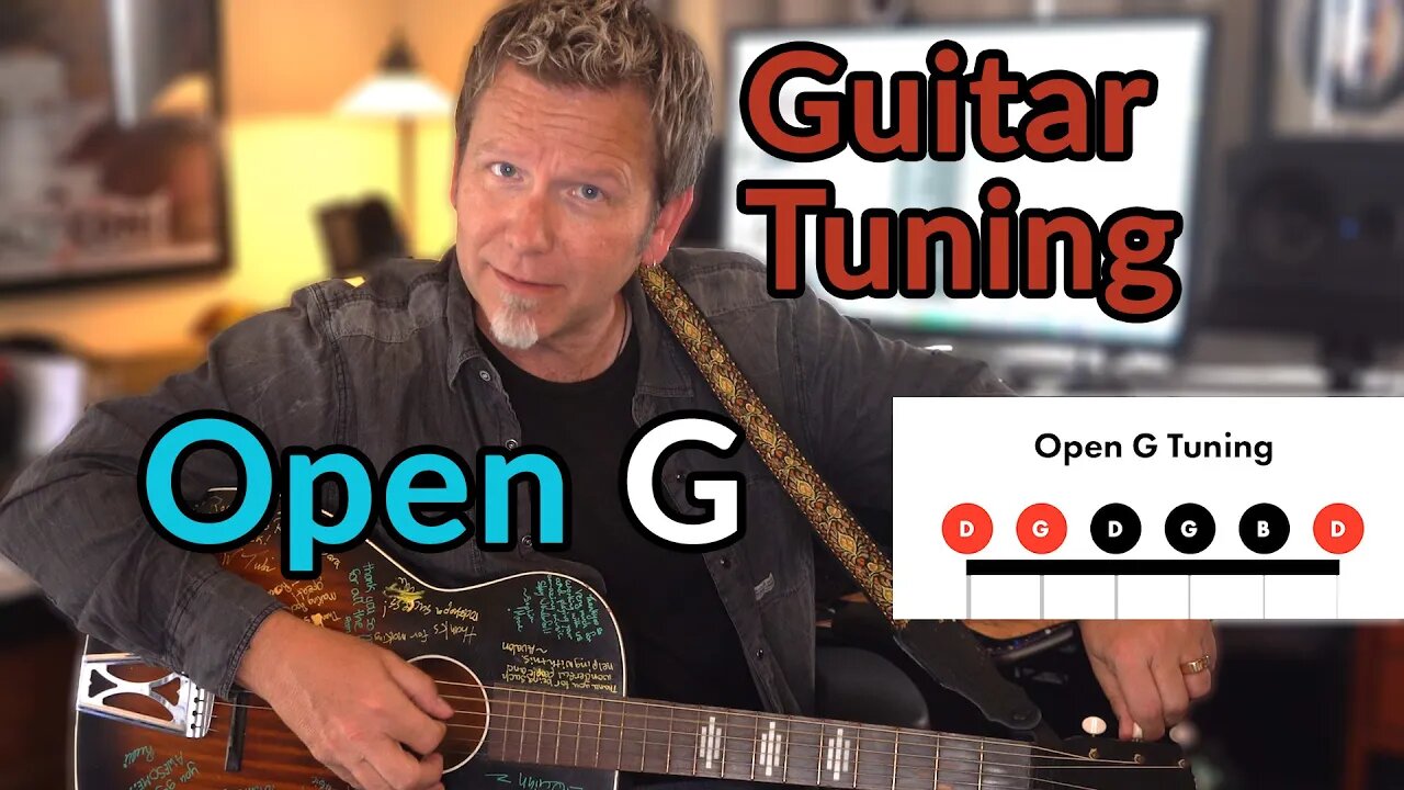 OPEN G TUNING - (Joni Mitchell/Rolling Stones/Nilsson) - Alternate Guitar Tunings - D-G-D-G-B-D
