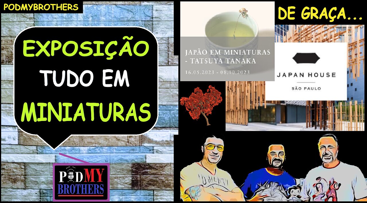 EXPOSIÇÃO GRATUITA "JAPÃO EM MINIATURAS" CHEGA EM SÃO PAULO