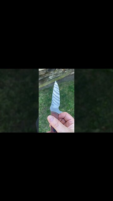 MAN!!! FULL CUSTOM I MADE WITH KEVLAR HANDLES #edcknife #edccommunity #customknives #edc