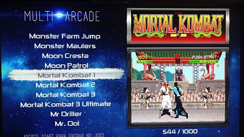 Multi Arcade System 1000 Games